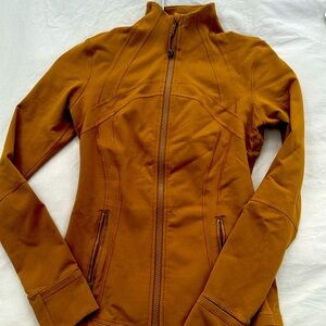 Lululemon define jacket Luon - size 6, copper brown